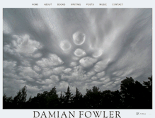 Tablet Screenshot of damianfowler.com